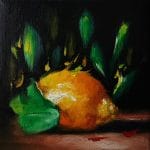 LIMON Y HOJAS LEVITANDO